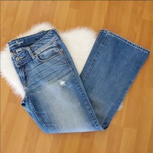 American Eagle slim boot stretch jeans sz 14